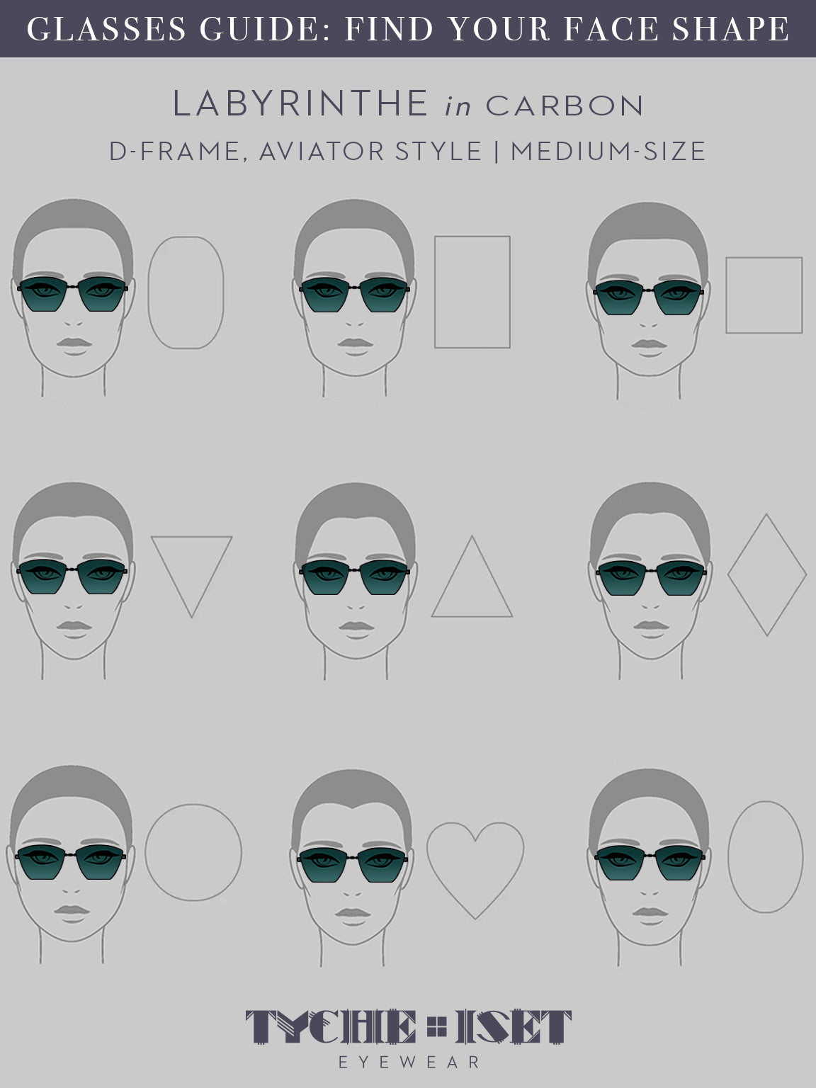 Head shape sunglasses store guide